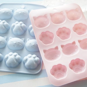 Cat Shaped Silicone Ice Cube Mold
