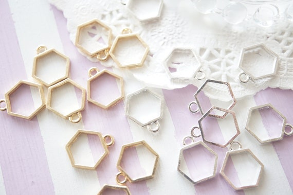 Open back bezel charms discount