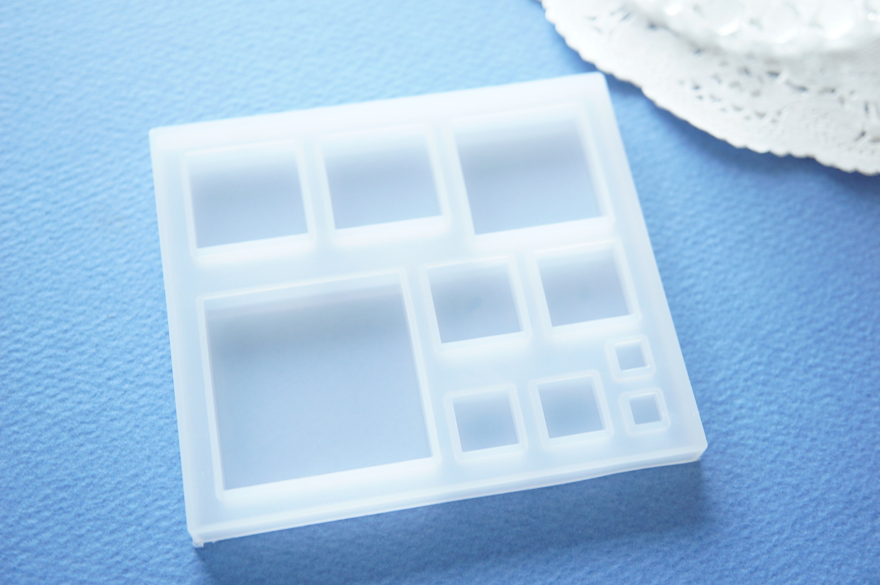 Silicone Mold / Squares 8.7cm7.7cm ML031 Etsy UK