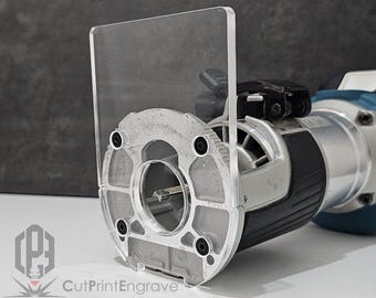 Extended Router Sub BASE PLATE For Makita Trimmer 18V DRT50 RT0700 KATSU - Foto 4