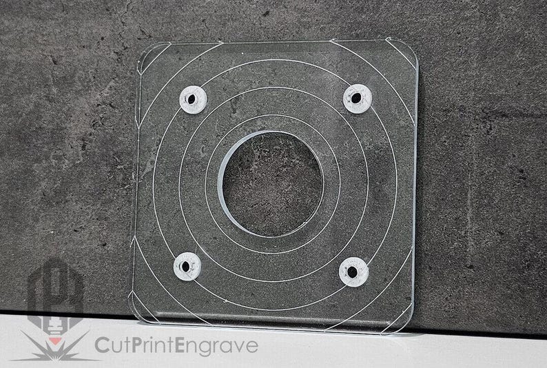 Rectangular Shape Router Base Plate for Dewalt Dcw600 Dcw604 D26200 - 7 ...