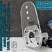 thumbnail image 2 of Extended Router Base Plate Attachment For Makita DRT50 & RT0700 Trimmers (18V) By KATSU 2 of 5