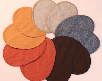 2 stuks kasjmier trui-patches, elleboogpatches, gebreide patches, uniseks kleuren beschikbaar, wollen patches