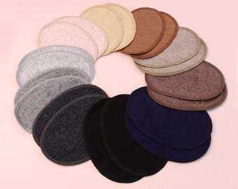 1 Pair Of Cashmere Sweater Patches｜Elbow Patches｜Unisex Colours Available｜Handmade Mending Patches｜Sweater Repair