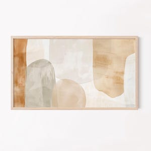 Samsung Frame TV Art | Watercolor Frame TV Art | Minimalist | Instant Download | Samsung Art TV | Digital Download for Samsung Frame
