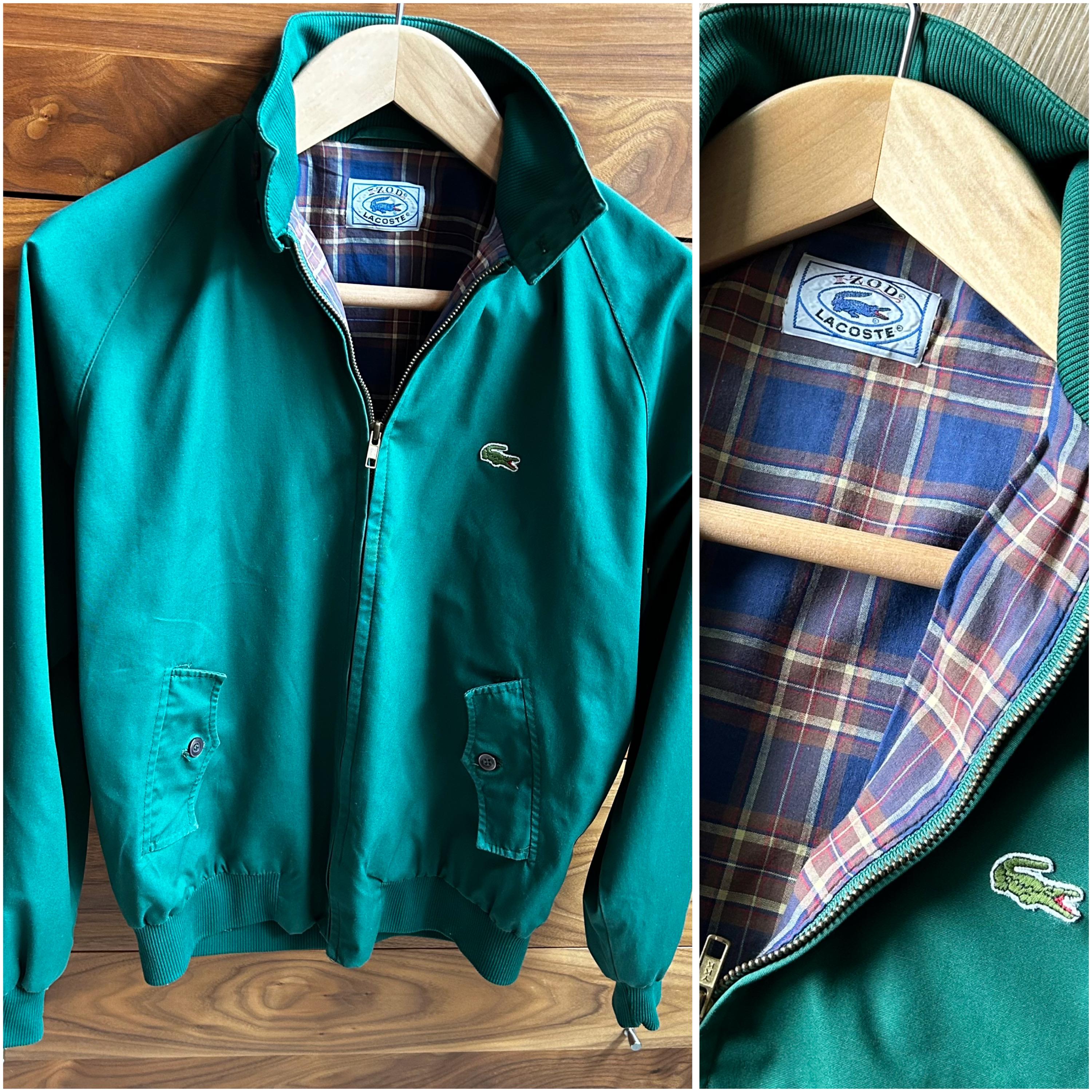 Izod lacoste harrington jacket hotsell