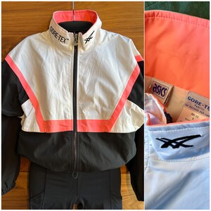 90s Asics Jacket - Etsy