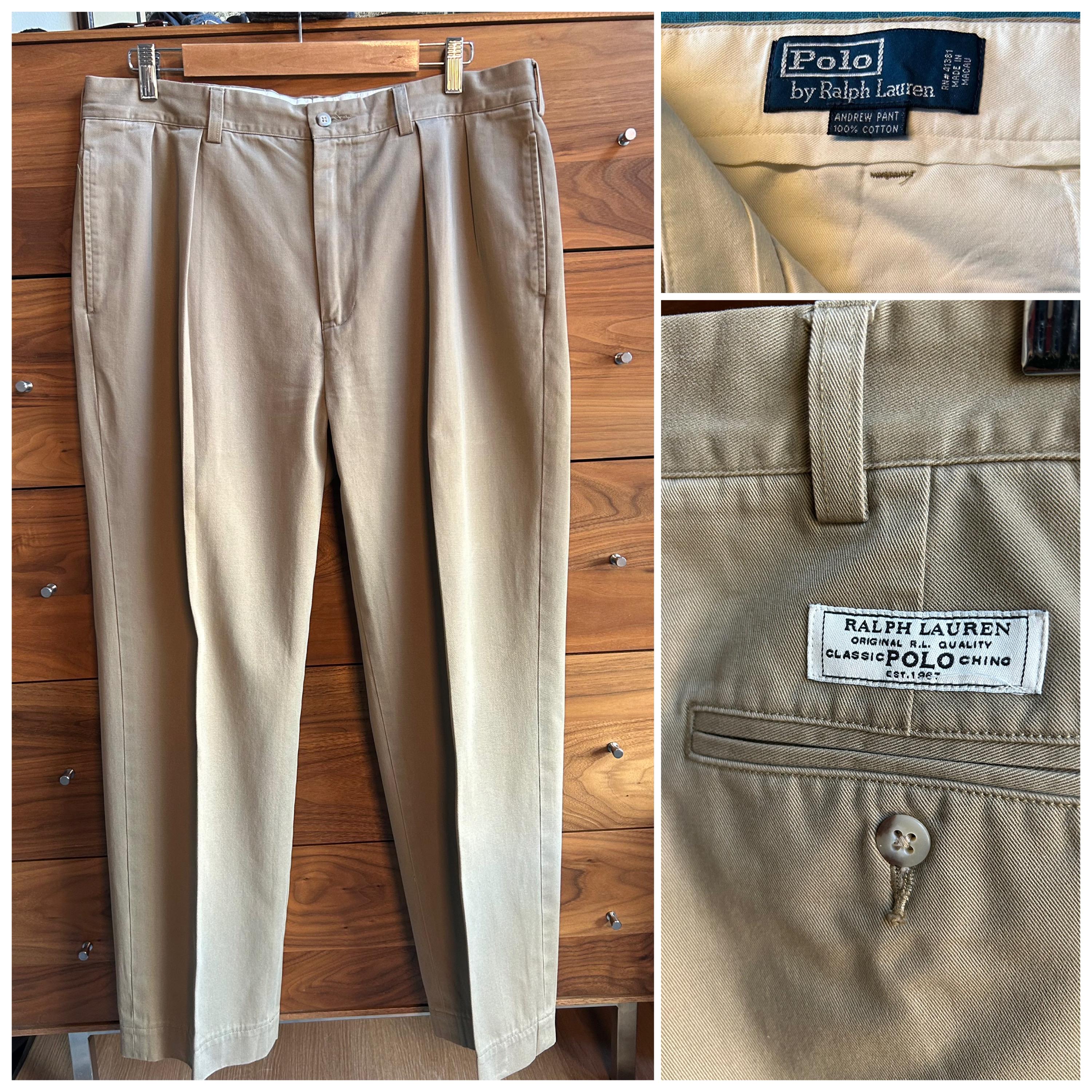 31×30 1990's Polo Ralph Lauren Andrew Pt Polo Ralph Lauren Andrew Pant - Etsy