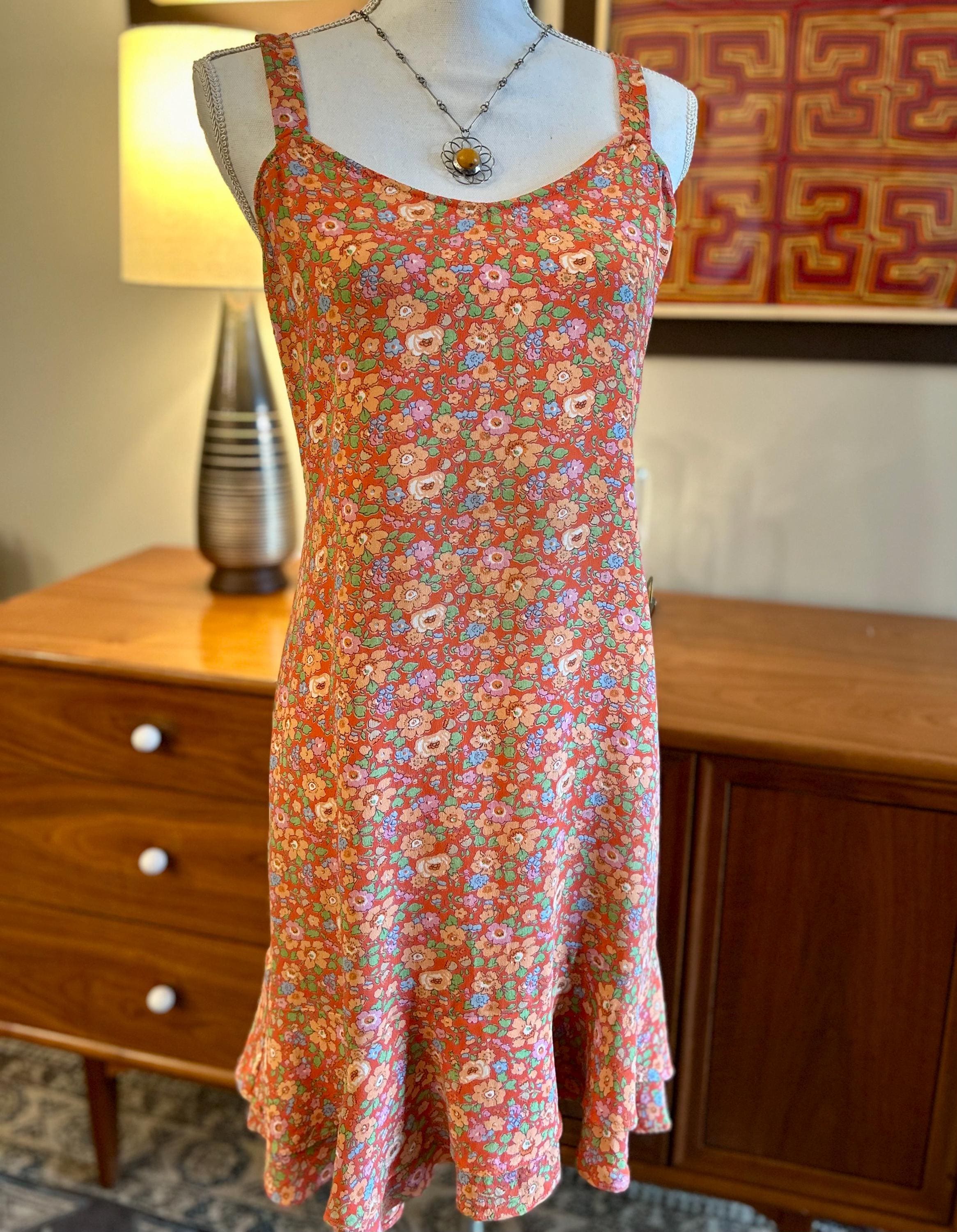 Vintage 90s Sun Dress - Etsy
