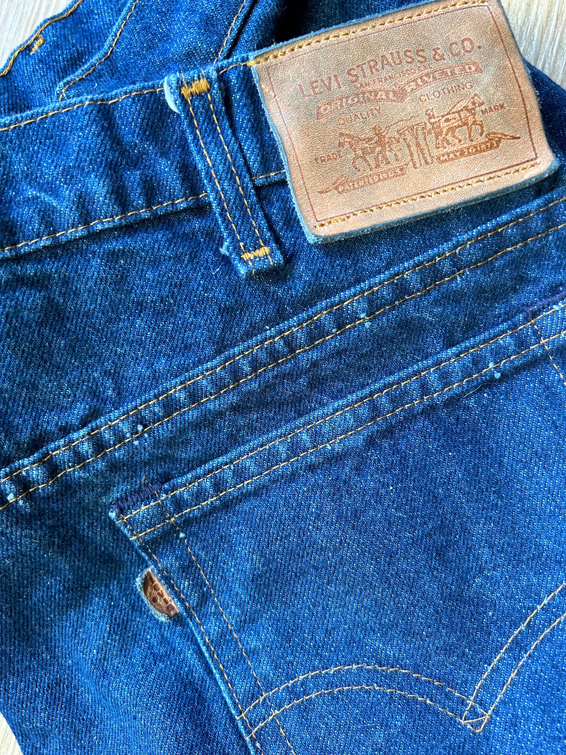 80's Vintage Levi's Jeans 1983 Levi's for Men With A Skosh More