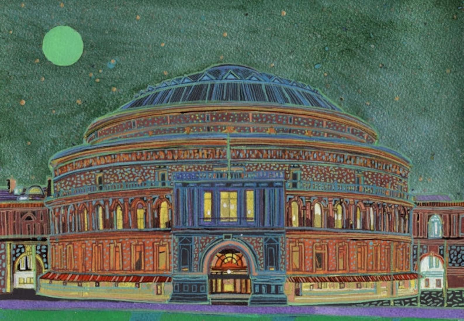 Royal Albert Hall Print, Signed Limited Edition Giclée Art - Etsy UK