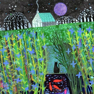 All The Stars In Heaven a ltd edition, numbered and signed print from an Original Painting by Richard Friend