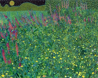 Meadow (2020). A ltd edition, numbered and signed print from an Original Painting by Richard Friend