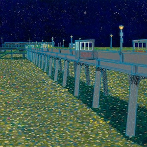 Port, Deal, Kent (2020). Eine ltd Edition, nummeriertes und signiertes Bild eines Originalgemäldes von Richard Friend