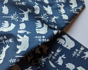 SALE!! ORGANIC Nature Walk  Fabric by Monaluna