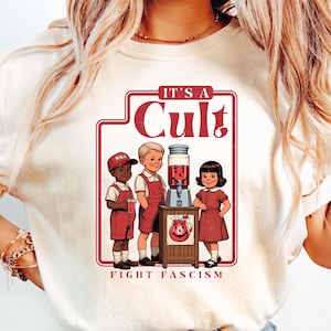 You&#39;re In A Cult Shirt, Funny Anti Trump Shirt, FDT Shirt, Political Activist Gift Shirt, Pro Choice Shirt, Anti-Republican Tee, Resist Tee
