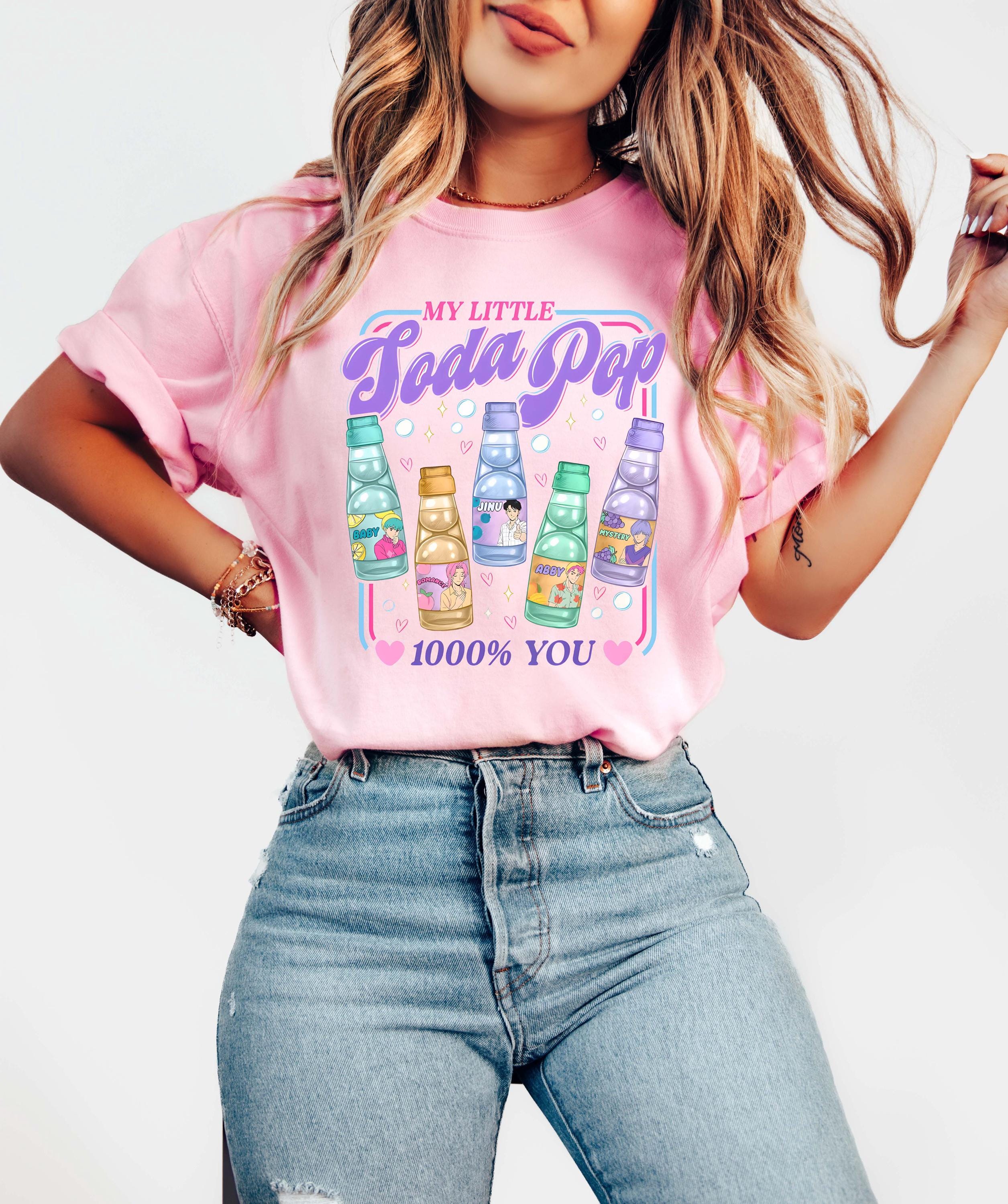 Saja Boys Soda Pop Kpop Demon Hunters Shirt, Saja Boys Shirt, Jinu Tee, Soda Pop Shirt, Kpop Movie Shirt, Kpop Demon Boy Band Shirt, Kpop