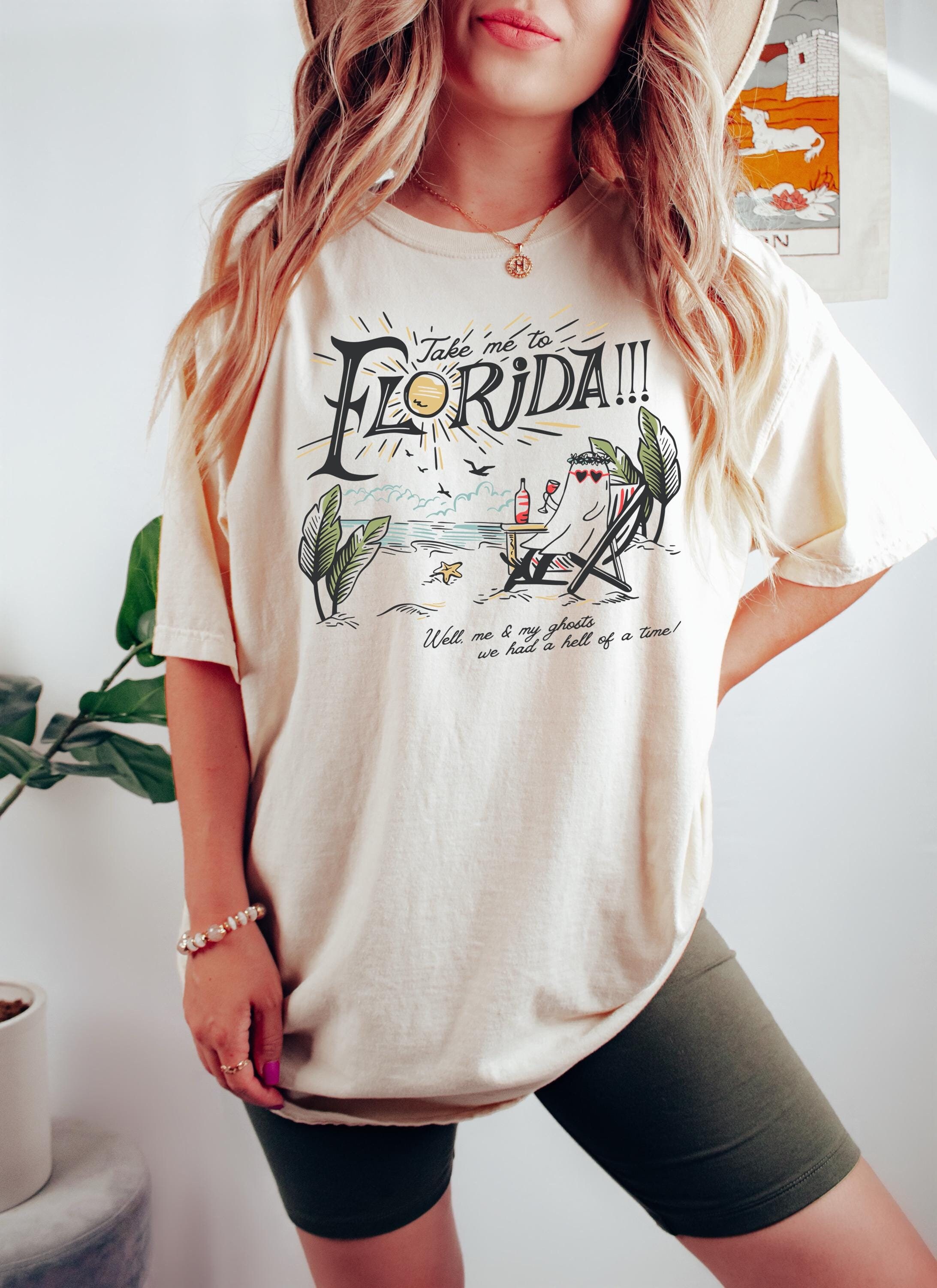 Take Me to Florida Shirt, Summer Vacation Shirt, Girls Trip Shirt, Tropical Holiday Shirt, Girls Trip Matching Shirt, Gift for Her