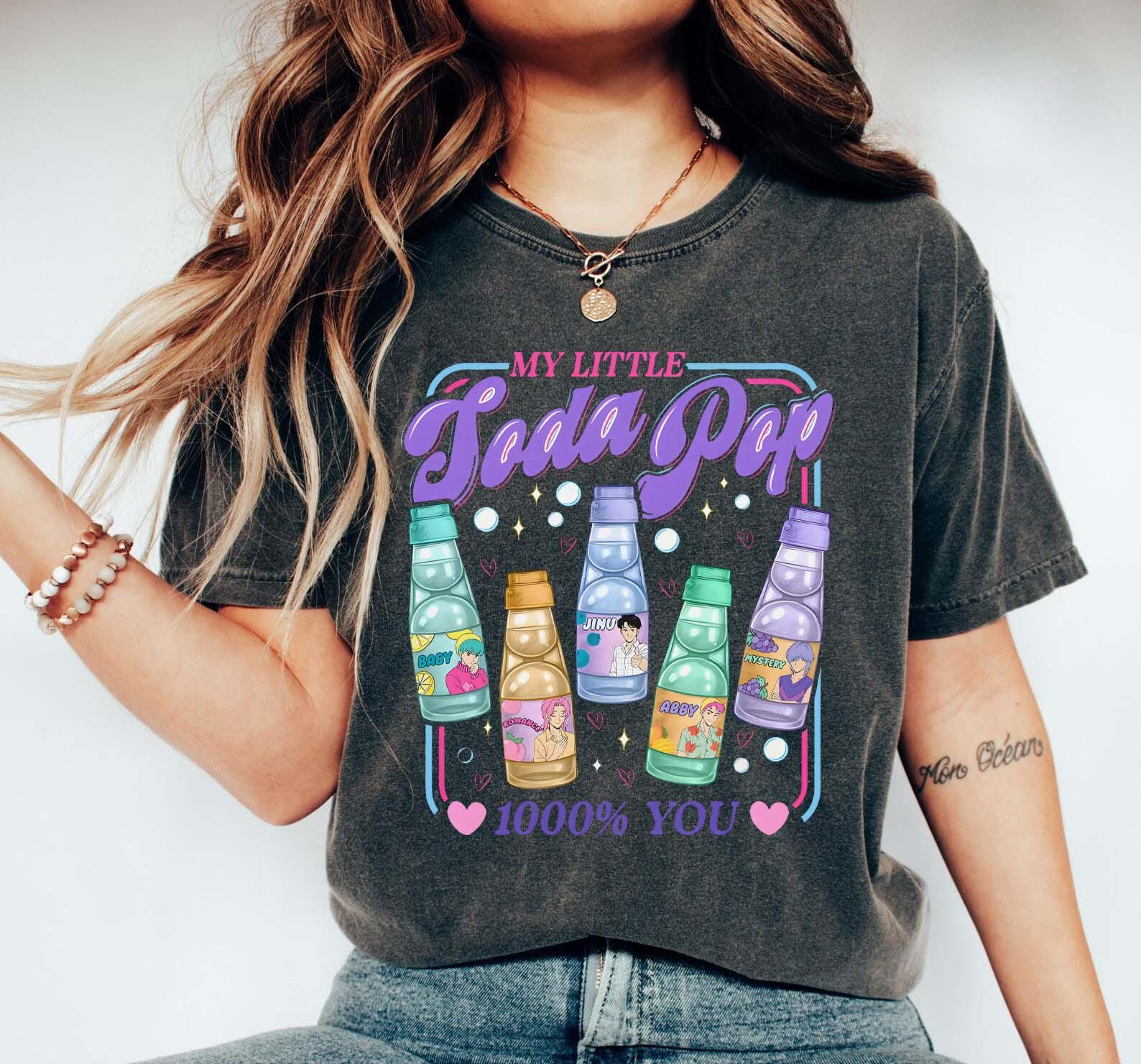 Saja Boys Soda Pop Kpop Demon Hunters Shirt, Saja Boys Shirt, Jinu Tee, Soda Pop Shirt, Kpop Movie Shirt, Kpop Demon Boy Band Shirt, Kpop