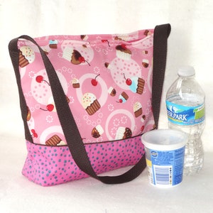 Food themed Insulated Lunch Bags, Lunch Tote image 9