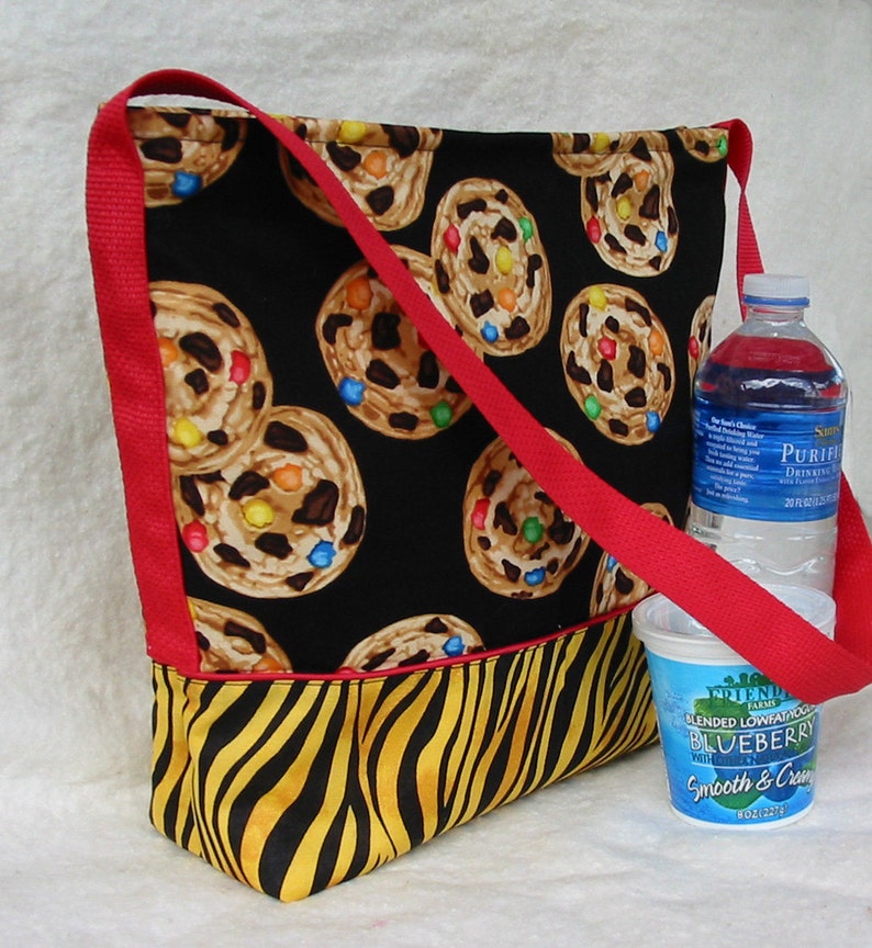 Food themed Insulated Lunch Bags, Lunch Tote image 5