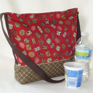 Food themed Insulated Lunch Bags, Lunch Tote image 8