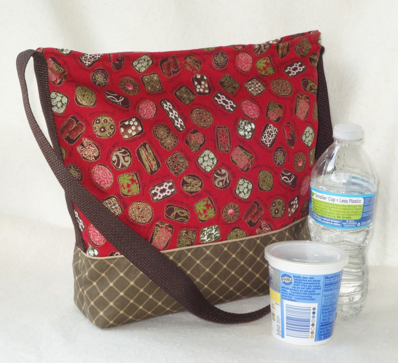 Food themed Insulated Lunch Bags, Lunch Tote image 8