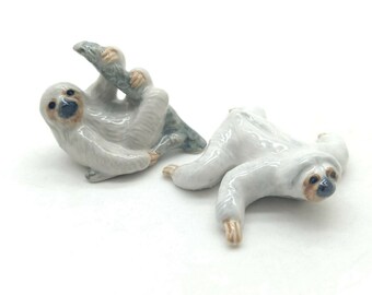 sloth animal figurines