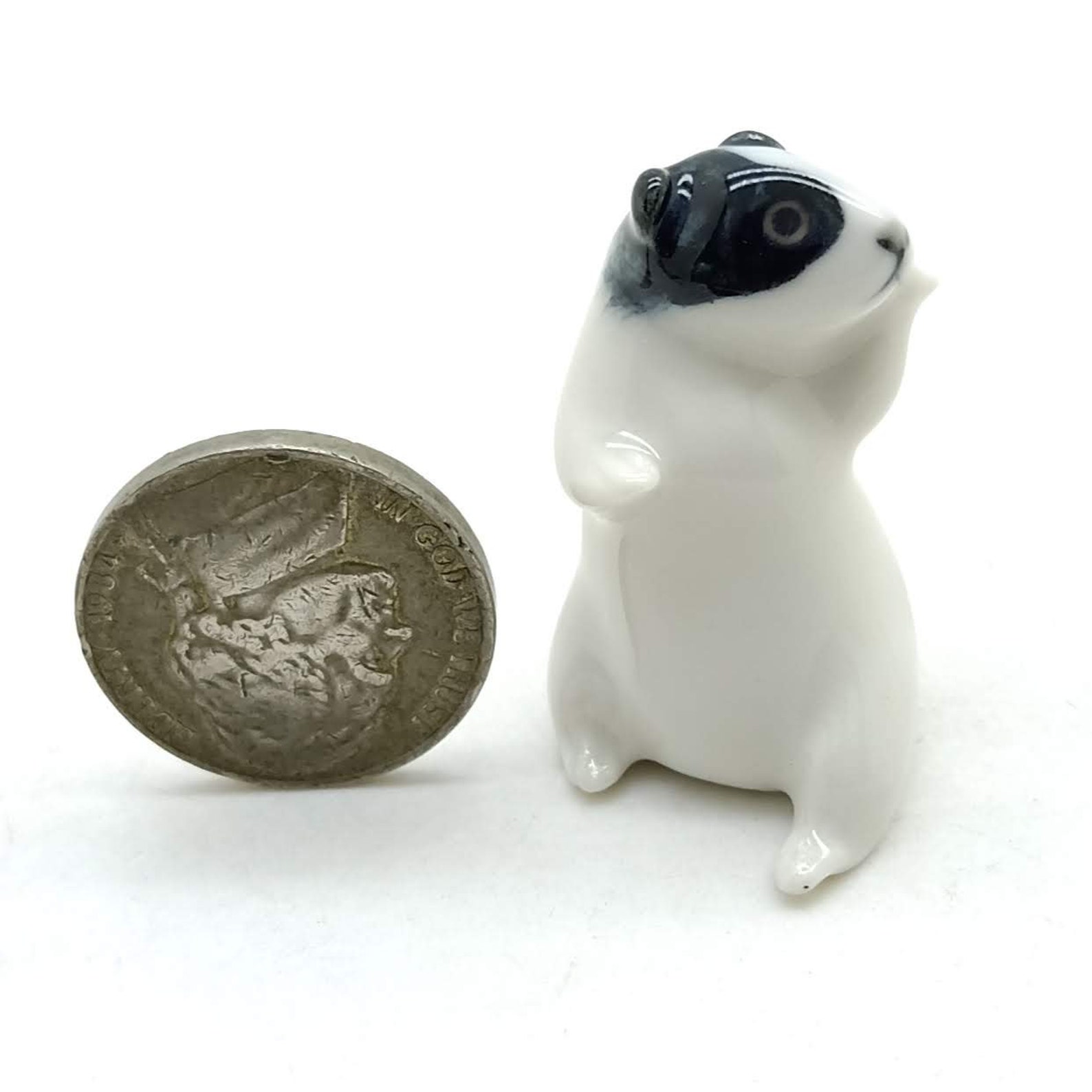 Set of 6 Guinea Pig Cavy Ceramic Figurine Statue Etsy