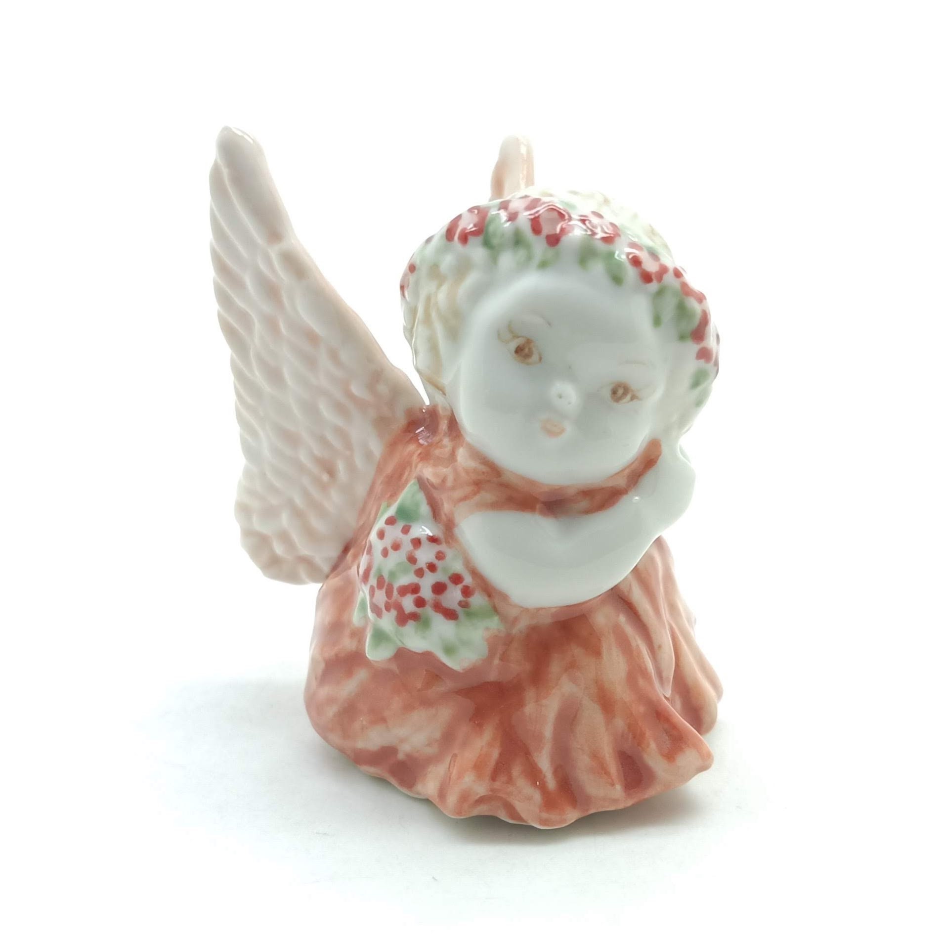 Angel Ceramic Figurine Miniature With Wings Statue Etsy UK