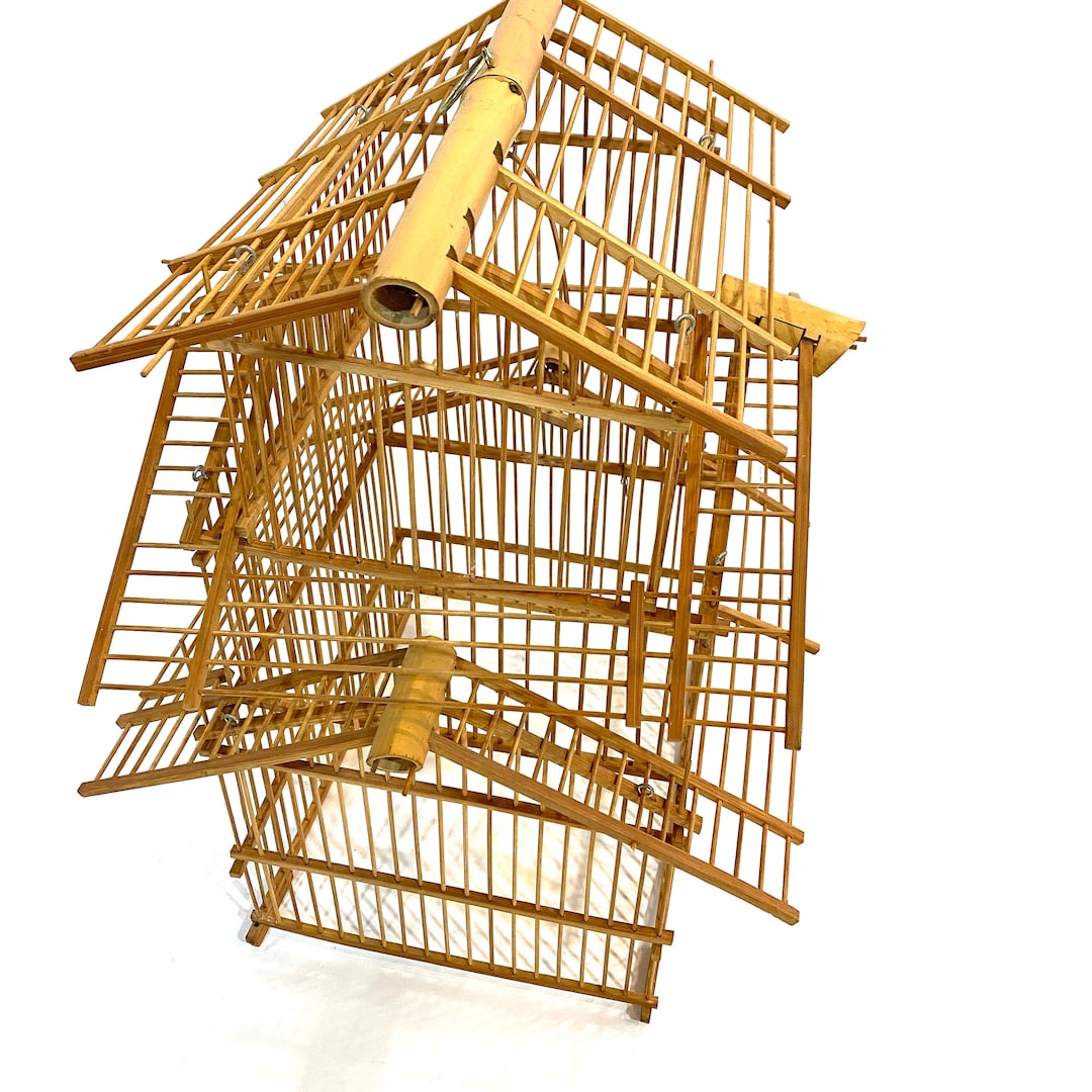 Picture Idea: Vintage Bamboo Bird Cage