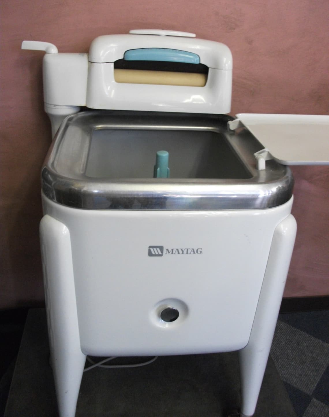 60s Vintage Maytag Wringer Washing Machine on Wheels Etsy