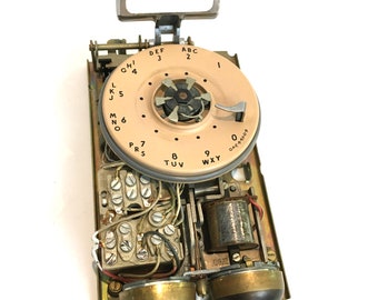 Deconstructed Vintage Steampunk Telephone Wall Art