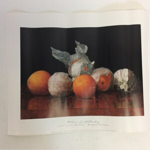 William J. Mccloskey,wrapped Oranges,art Prints,vintage Art,canvas