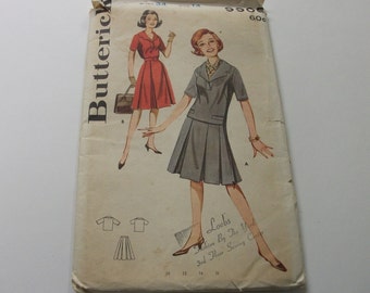 40s Vintage Butterick Dress Pattern 14