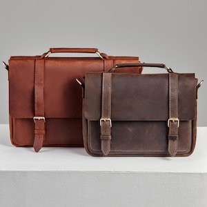 Sacoche en cuir pour ordinateur portable de retour à l'école, offre de sac d'affaires Black Friday 15", mallette exécutive Cyber Monday, attaché-case du Nouvel An