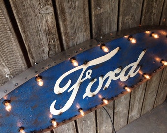4 foot FORD marquee sign
