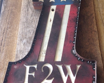 Vintage Inspired F2W Sign