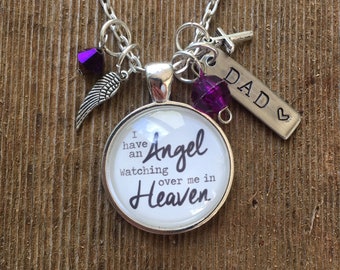 Angel in Heaven Keychain or Necklace