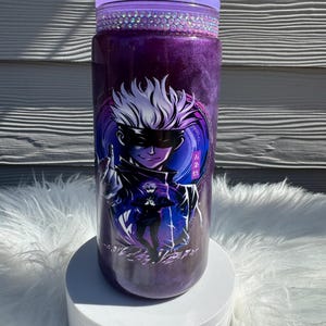 J.j gojo Snow-globe plastic cat eye effect.