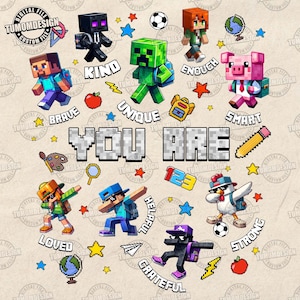 Gamer You’re Png, Back to School PNG, First Day School PNG, Floral Pencil Teacher PNG, Teacher, Gamer Character School Png, Sublimation File