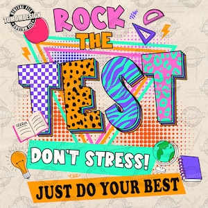 Lancez le test png, lancez le test png, montrez votre puissance d'étoile png, test de la star png, escouade de test png, journée de test, test d'état, fichier de sublimation