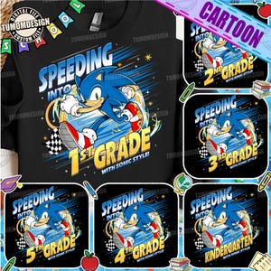 Cartoon Grade Shirt For Boys Png Bundle, Cartoon Movie Characters Png, Gift for First Grader, Grade Shirt, Back to School, Sublimation File