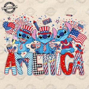Personaggi dei cartoni animati americani in formato PNG, Blue Monster Retro America in formato PNG, 4 luglio in formato PNG, USA femminile, Indipendenza patriottica, File di sublimazione