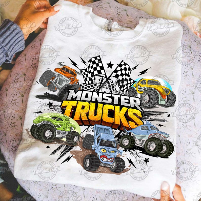 Monstertrucks sind meine Jam png, Monstertrucks Sublimationsdruck, Autos Png, Jungen Tshirt, Monstertruck, Jam Png, Jungen Autos, Sublimationsdatei Bild 3
