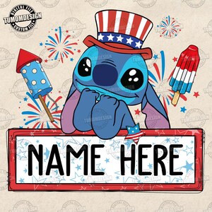 AANGEPASTE naam cartoon patriottische trio plaat png, 4 juli png, jongens meisje americana png, onafhankelijkheidsdag shirt ontwerp, sublimatiebestand