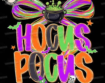 Neon Witches Halloween Png, Retro Witches Movie Png, Retro Halloween Horror Png, Halloween Company, I Put A Spell On You, Sublimation File