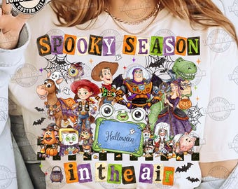 Trick Or Treat Png, Spooky Vibes Png, Y2K Movie Toy Halloween Shirt PNG, Fall Png Design, Halloween Shirt Png, Sublimation File
