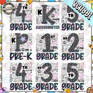 CUSTOM Teacher Bright Bundle Png, Back To School Png, Teacher Aesthetic Png, Teacher Png, Popular Now Png, Trendy Now Kids, Sublimation File