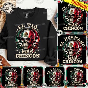 Bundle Funny Spanish Papá Png, Father's Day Png, El Papa Mas Chingon Png, Dia Del Padre Png, Eres Mi Heroe, Gift For Dad, Sublimation File